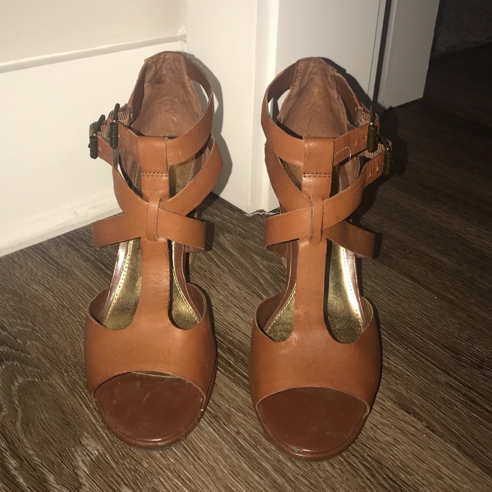 Lauren Ralph Lauren block heels